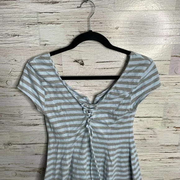 Minkpink blue striped mini  dress size xs - Picture 5 of 16